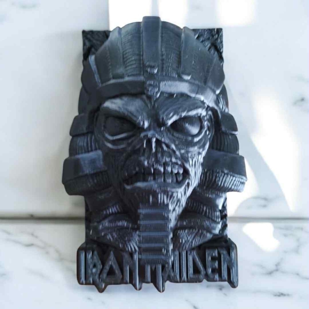 3D Printed Iron Maiden Eddie Wall Art